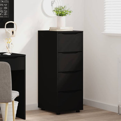 Armadio Nero 40 x 48 x 105 cm Legno multistrato