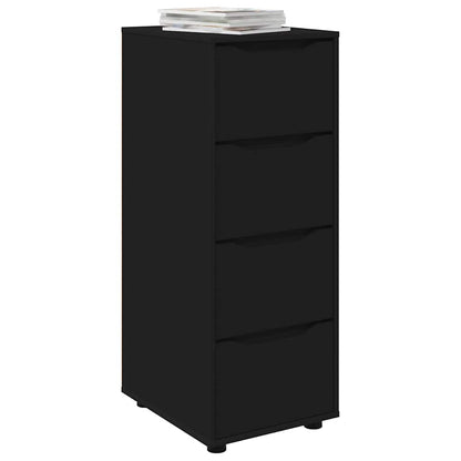 Armadio Nero 40 x 48 x 105 cm Legno multistrato