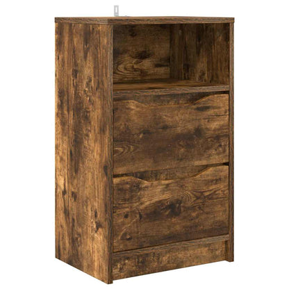 Comodino Rovere fumÃ© 40 x 30 x 467 cm Legno multistrato