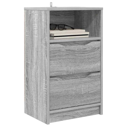 Comodini 2 pcs Grigio Sonoma 40 x 30 x 467 cm Legno multistrato