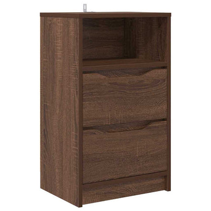 Comodino Rovere Marrone 40 x 30 x 467 cm Legno multistrato