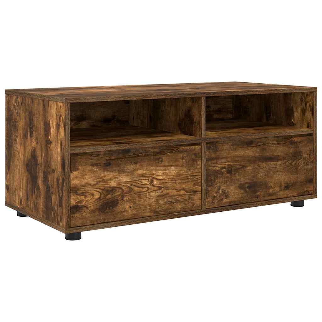 Mobile TV Rovere fumÃ© 100 x 48 x 43 cm Legno multistrato