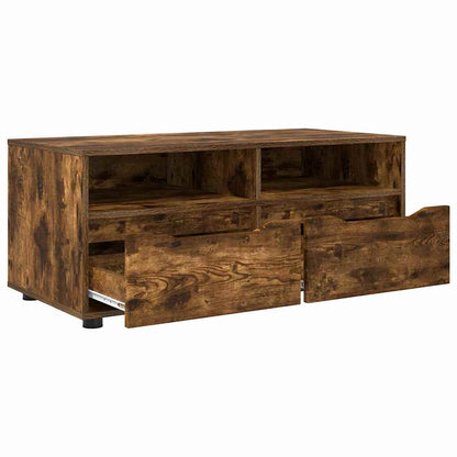 Mobile TV Rovere fumÃ© 100 x 48 x 43 cm Legno multistrato