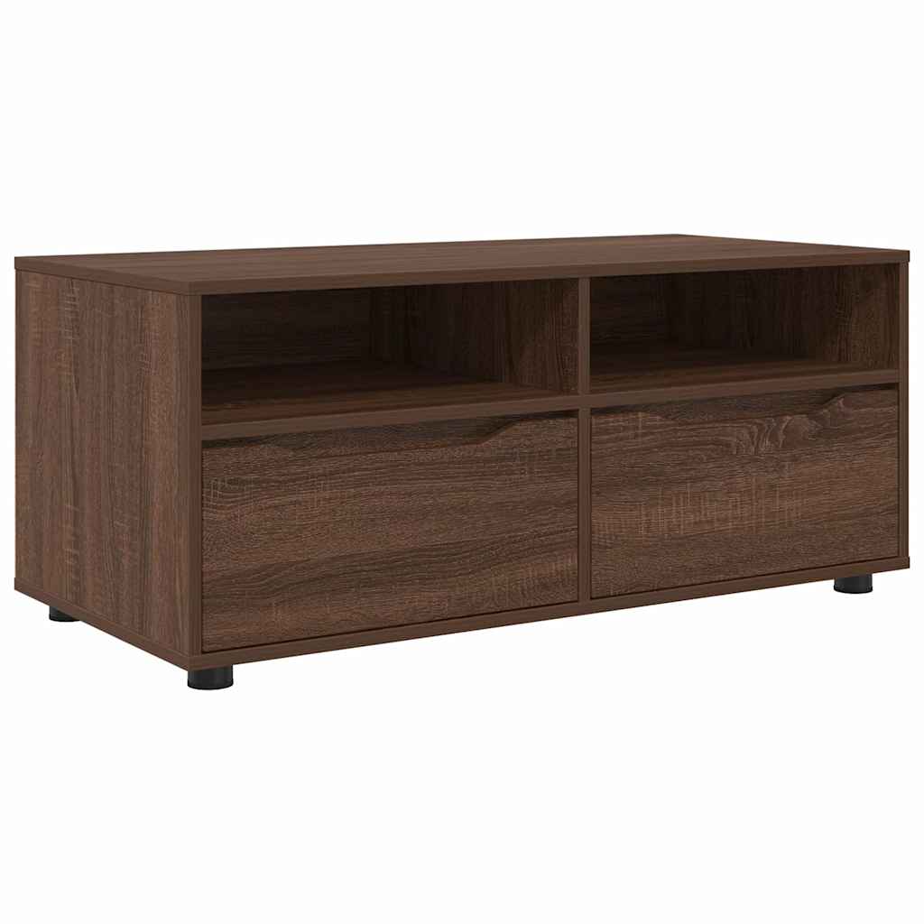 Mobile TV Rovere Marrone 100 x 48 x 43 cm Legno multistrato