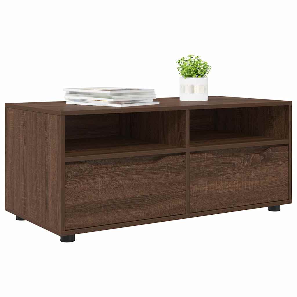 Mobile TV Rovere Marrone 100 x 48 x 43 cm Legno multistrato