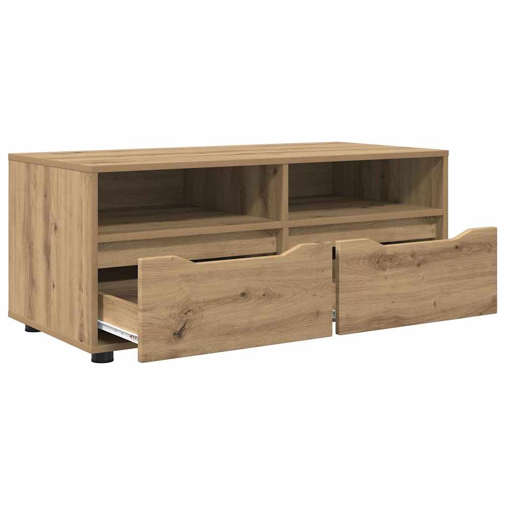 Mobile TV Rovere artigianale 100 x 48 x 43 cm Legno multistrato
