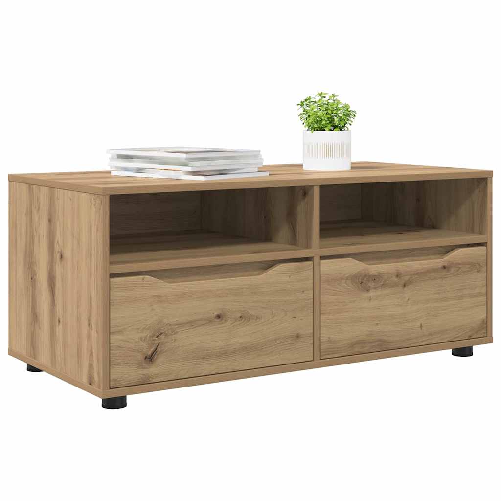 Mobile TV Rovere artigianale 100 x 48 x 43 cm Legno multistrato