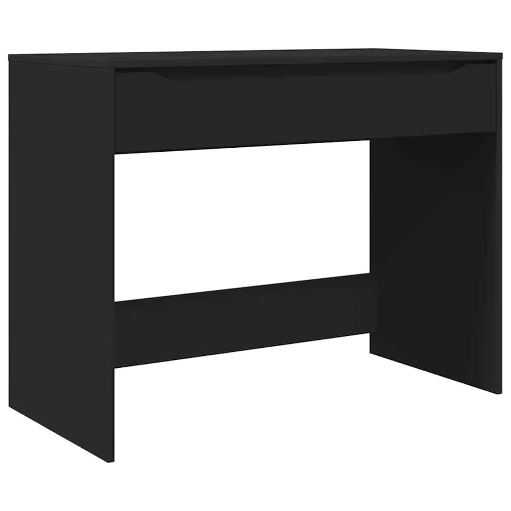 Scrivania con cassetto Nero 100 x 50 x 78 cm Legno multistrato