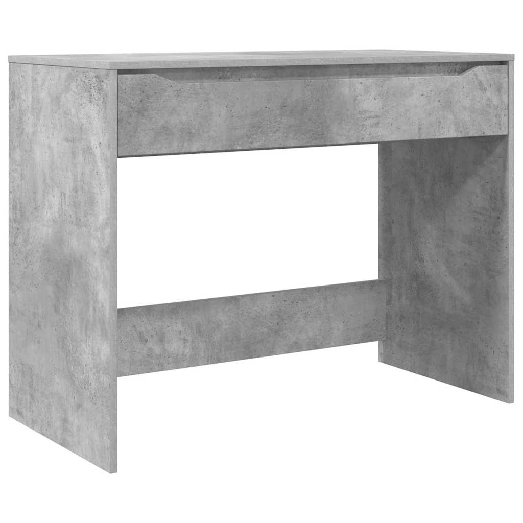 Scrivania Grigio cemento 100 x 50 x 78 cm Legno multistrato