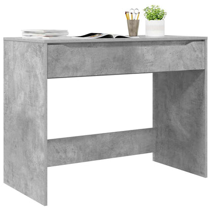 Scrivania Grigio cemento 100 x 50 x 78 cm Legno multistrato