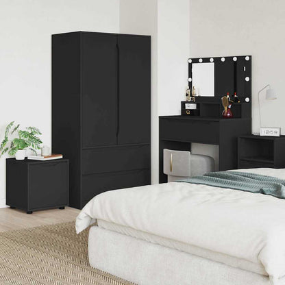 Mobile da Bagno Nero 40,5 x 40 x 44 cm Legno multistrato