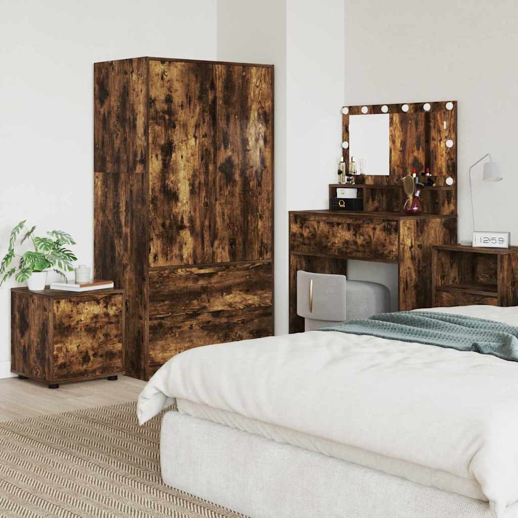 Mobile da Bagno Rovere fumÃ© 40,5 x 40 x 44 cm Legno multistrato