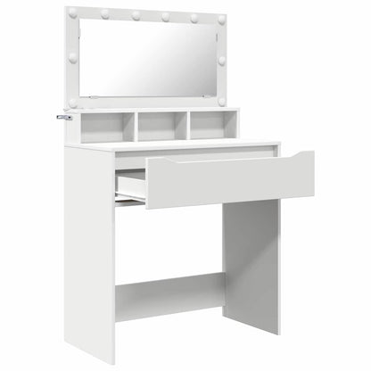 Tavoli da Trucco per Camera da Letto Bianco 80 x 39,6 x 135 cm