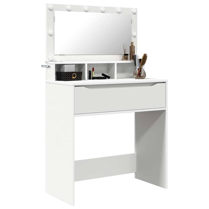 Tavoli da Trucco per Camera da Letto Bianco 80 x 39,6 x 135 cm