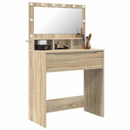 Tavoli da Trucco per Camera da Letto con cassetto Rovere Sonoma
