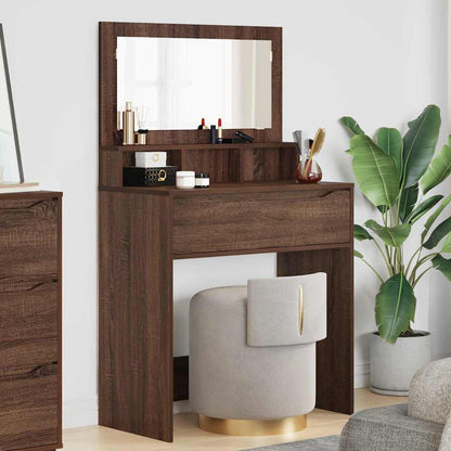 Tavoli da Trucco per Camera da Letto Rovere Marrone