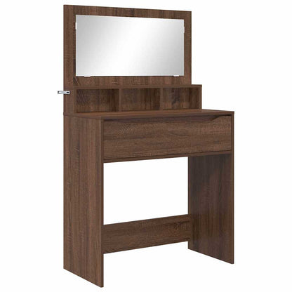 Tavoli da Trucco per Camera da Letto Rovere Marrone