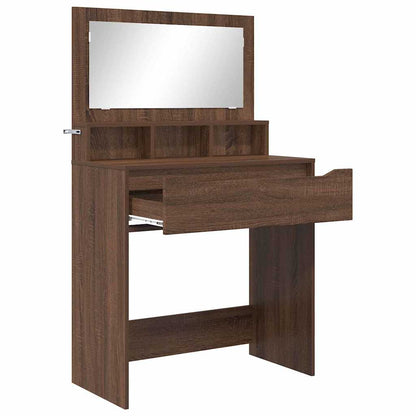 Tavoli da Trucco per Camera da Letto Rovere Marrone