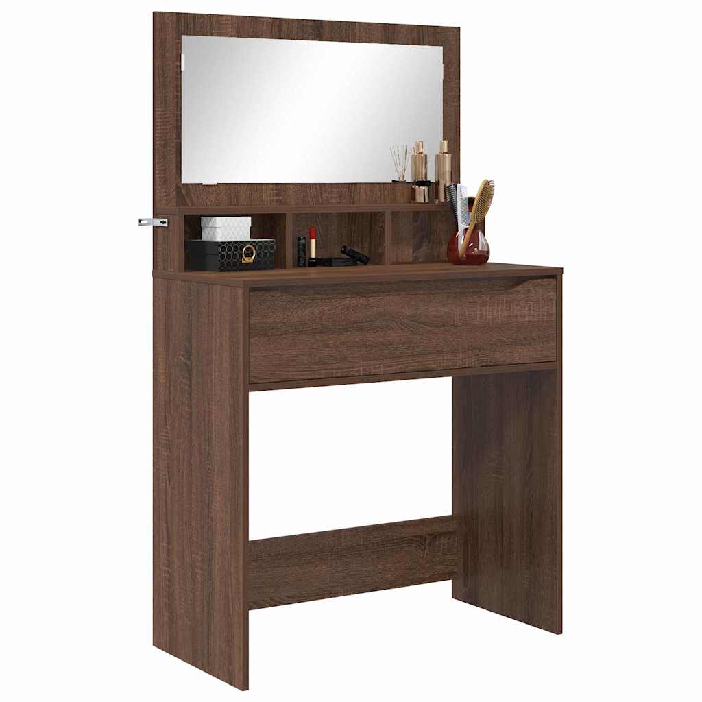 Tavoli da Trucco per Camera da Letto Rovere Marrone