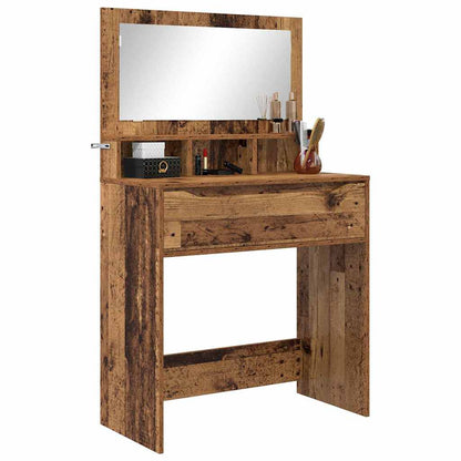 Tavoli da Trucco per Camera da Letto con cassetto Legno vecchio