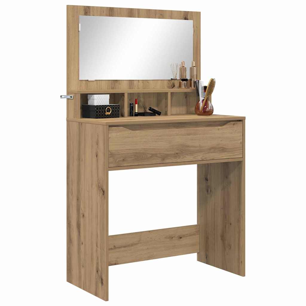 Tavoli da Trucco per Camera da Letto Rovere artigianale