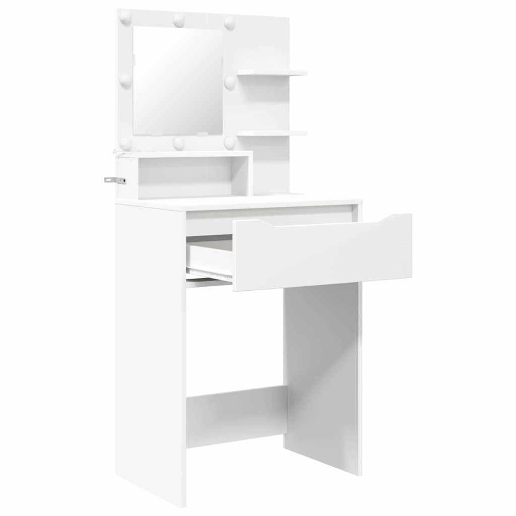 Tavoli da Trucco per Camera da Letto Bianco 80 x 39,6 x 135 cm