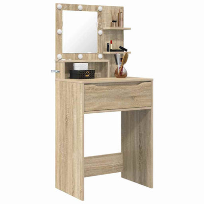 Tavoli da Trucco per Camera da Letto con cassetto Rovere Sonoma