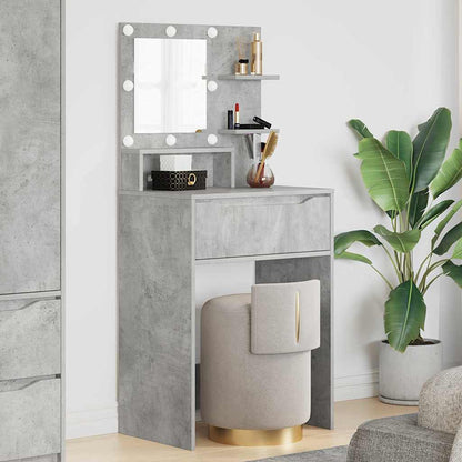 Tavoli da Trucco per Camera da Letto Grigio cemento