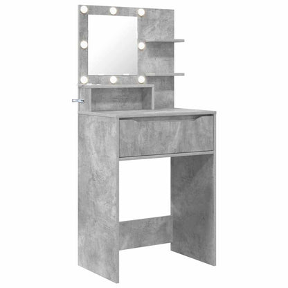 Tavoli da Trucco per Camera da Letto Grigio cemento