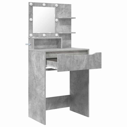 Tavoli da Trucco per Camera da Letto Grigio cemento