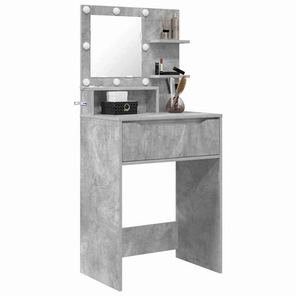 Tavoli da Trucco per Camera da Letto Grigio cemento
