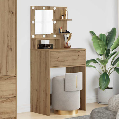 Tavoli da Trucco per Camera da Letto Rovere artigianale