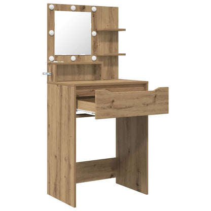Tavoli da Trucco per Camera da Letto Rovere artigianale