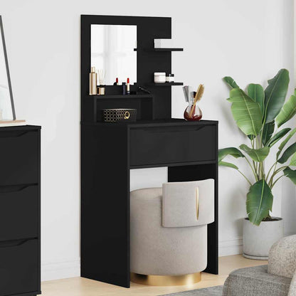 Tavoli da Trucco per Camera da Letto Nero 80 x 39,6 x 135 cm