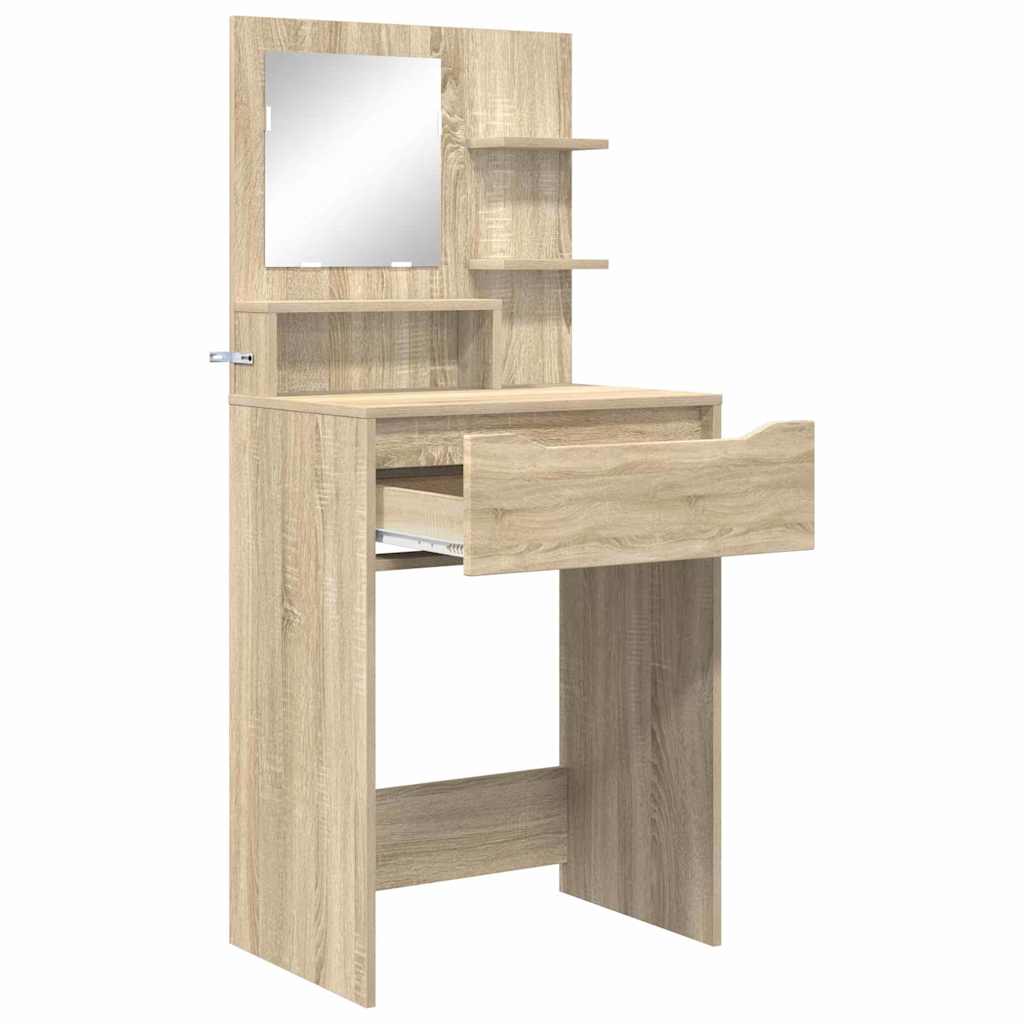 Tavoli da Trucco per Camera da Letto con cassetto Rovere Sonoma