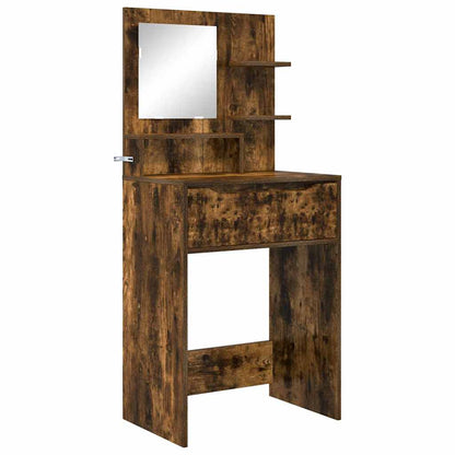 Tavoli da Trucco per Camera da Letto con cassetto Rovere fumÃ©