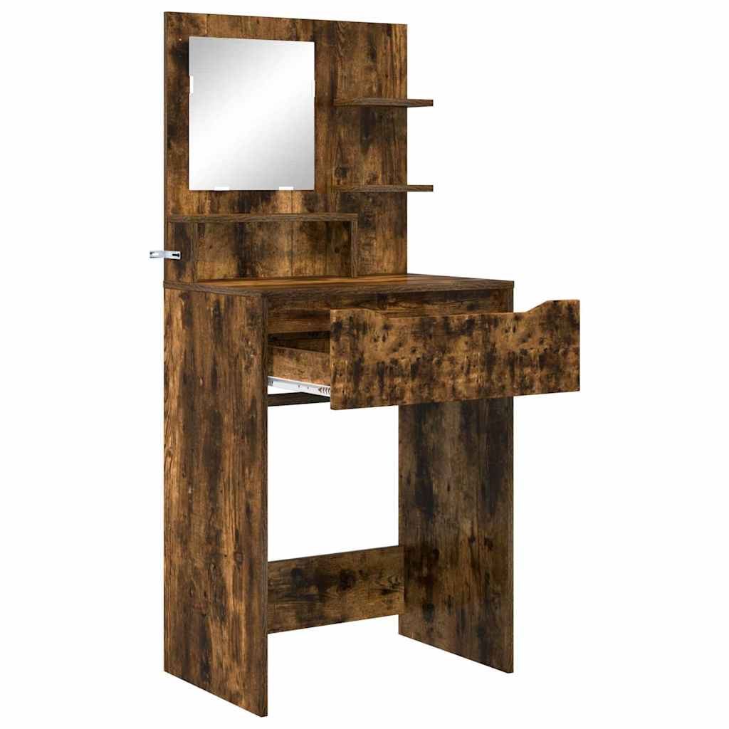 Tavoli da Trucco per Camera da Letto con cassetto Rovere fumÃ©