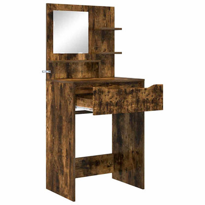 Tavoli da Trucco per Camera da Letto con cassetto Rovere fumÃ©