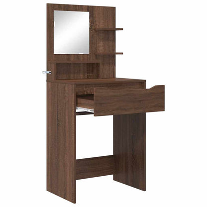 Tavoli da Trucco per Camera da Letto Rovere Marrone