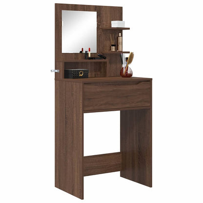 Tavoli da Trucco per Camera da Letto Rovere Marrone