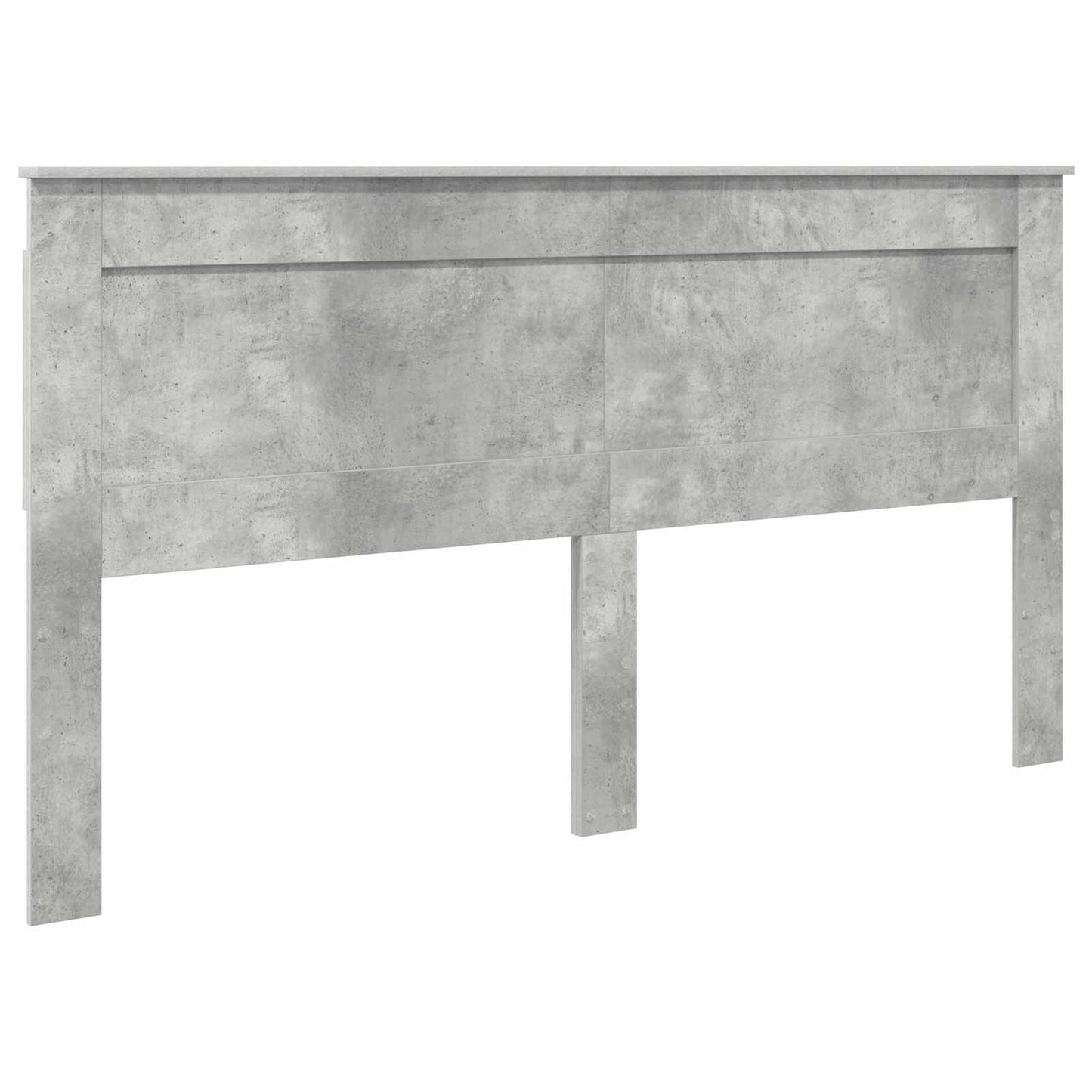 Testiera con testiera Grigio cemento 200 cm Legno multistrato