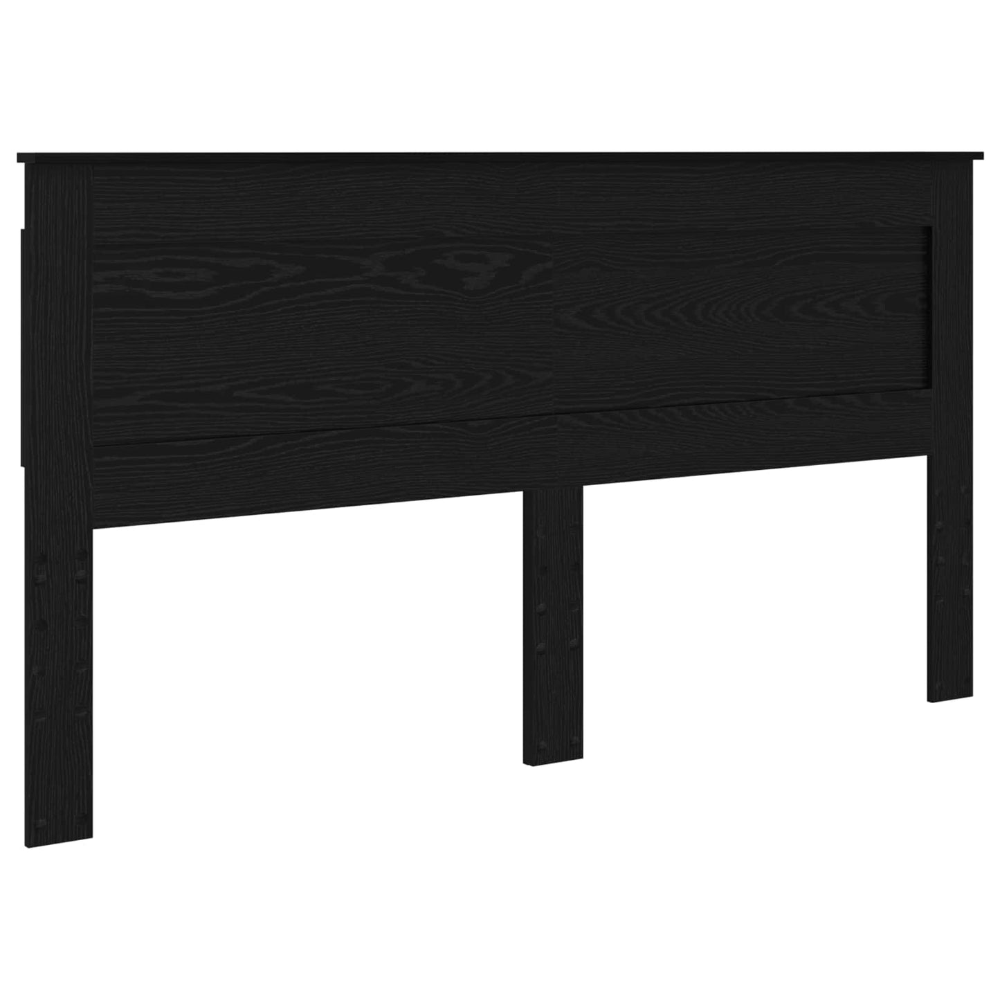 Testiera con testiera Rovere Nero 180 cm Legno multistrato