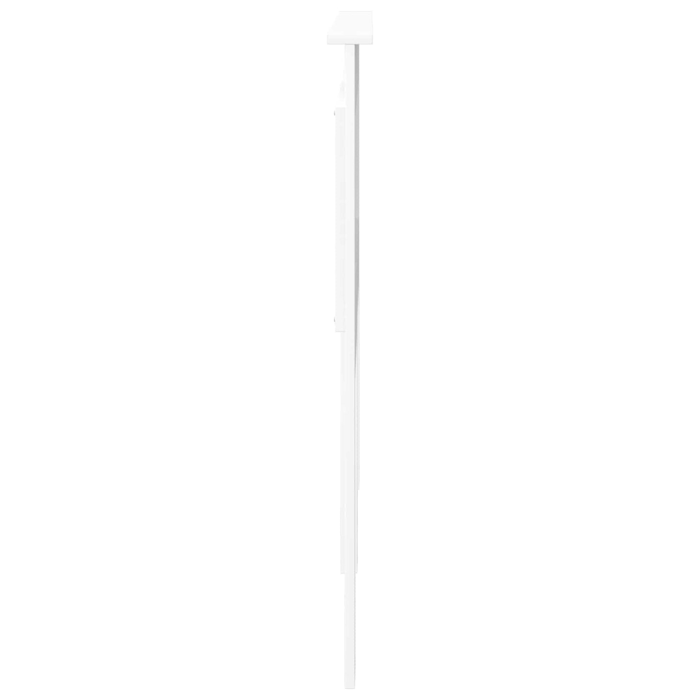 Testiera con testiera Bianco 150 cm Legno multistrato