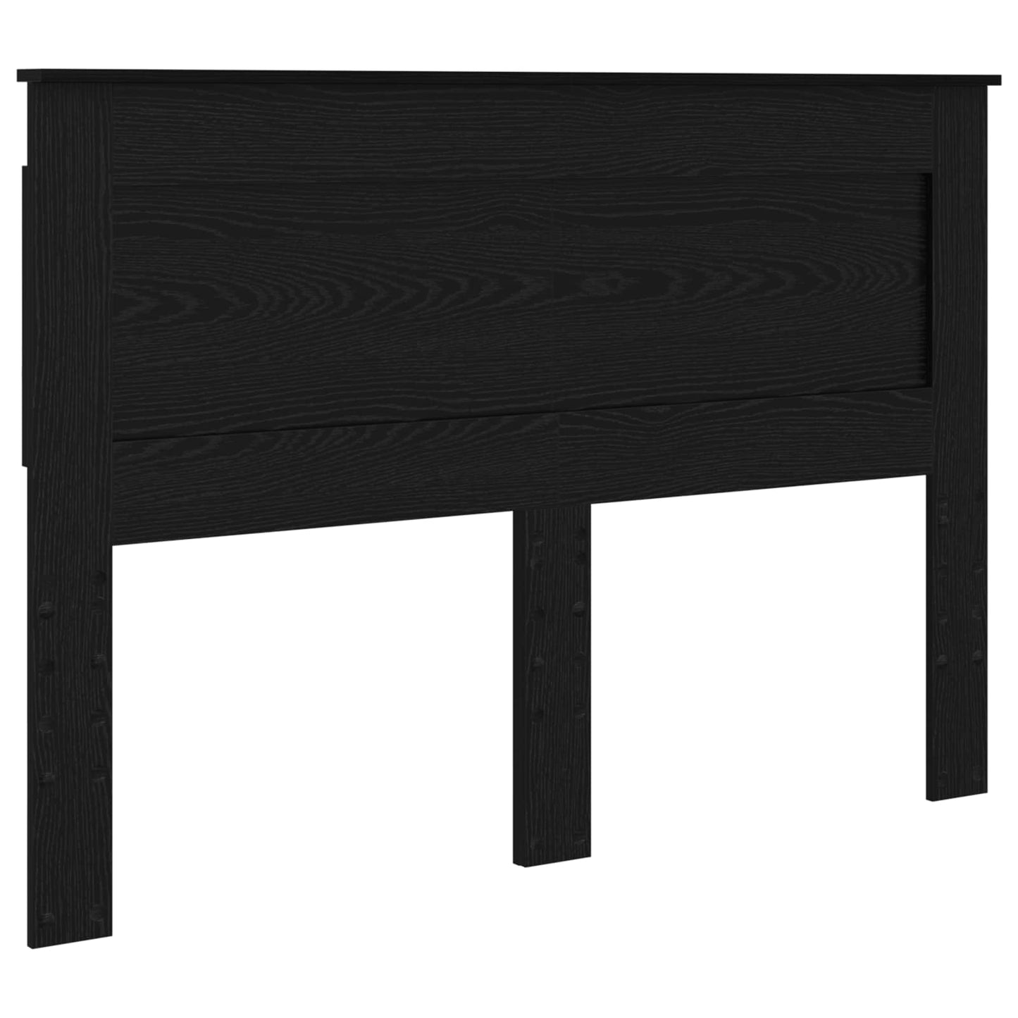 Testiera con testiera Rovere Nero 150 cm Legno multistrato