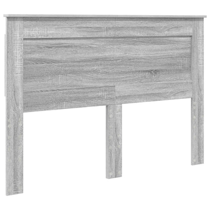 Testiera con testiera Grigio Sonoma 150 cm Legno multistrato