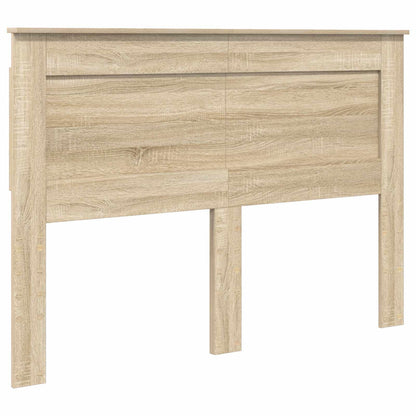 Testiera con testiera Rovere Sonoma 140 cm Legno multistrato