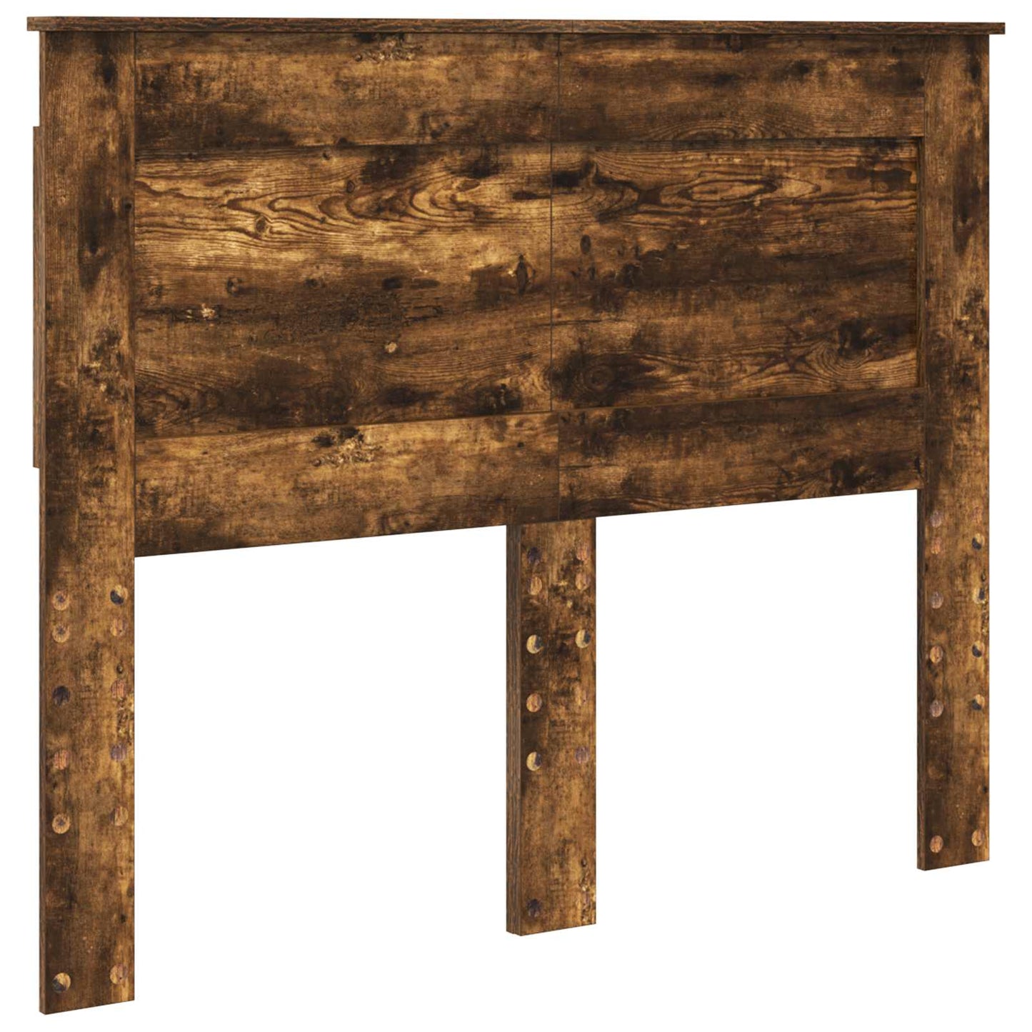 Testiera con testiera Rovere fumÃ© 135 cm Legno multistrato