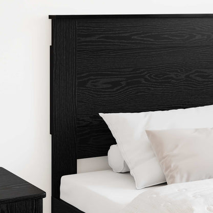 Testiera con testiera Rovere Nero 90 cm Legno multistrato
