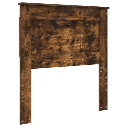 Testiera con testiera Rovere fumÃ© 90 cm Legno multistrato