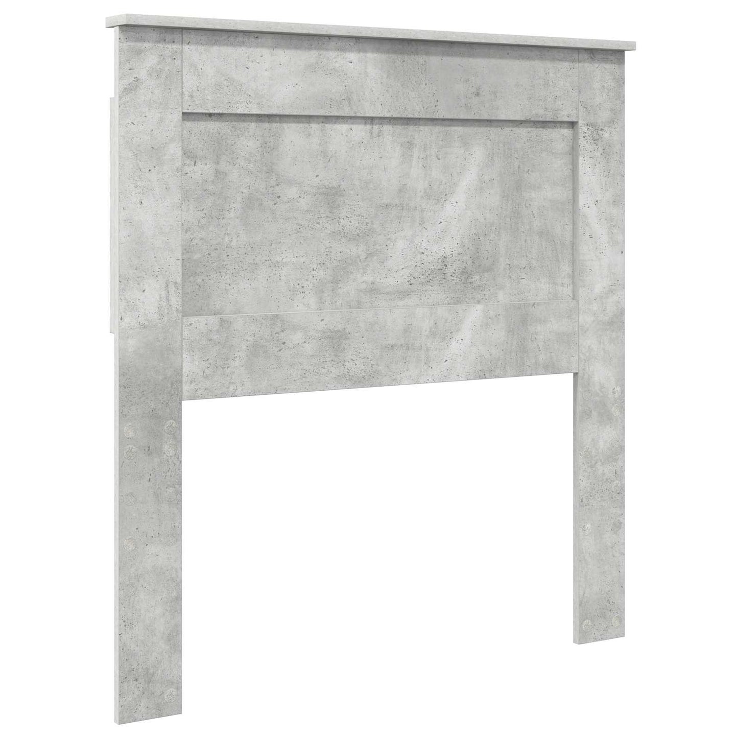 Testiera con testiera Grigio cemento 80 cm Legno multistrato